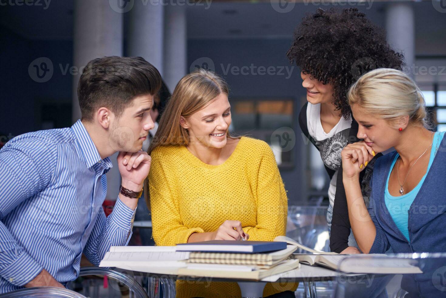 students group  study photo