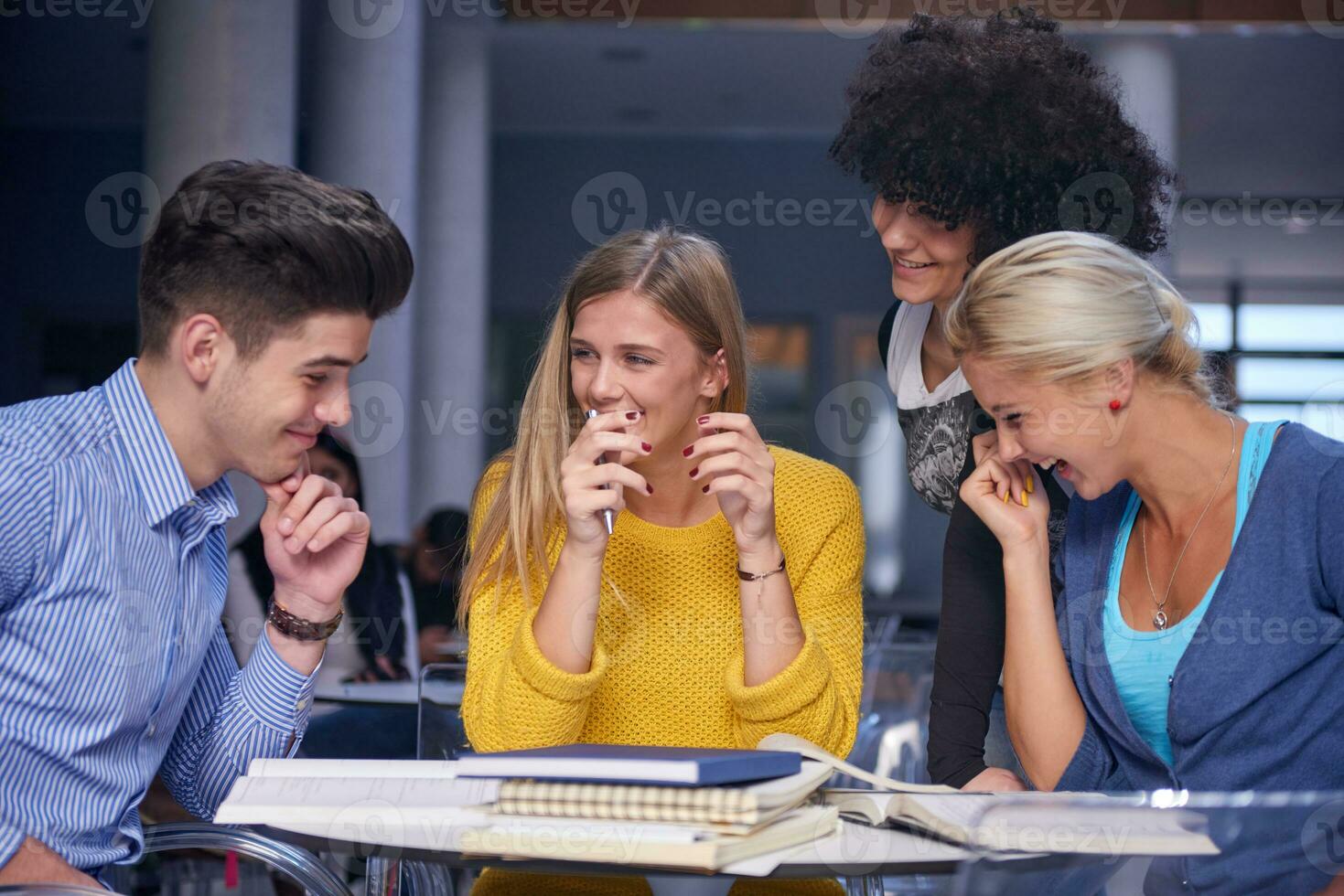 students group  study photo