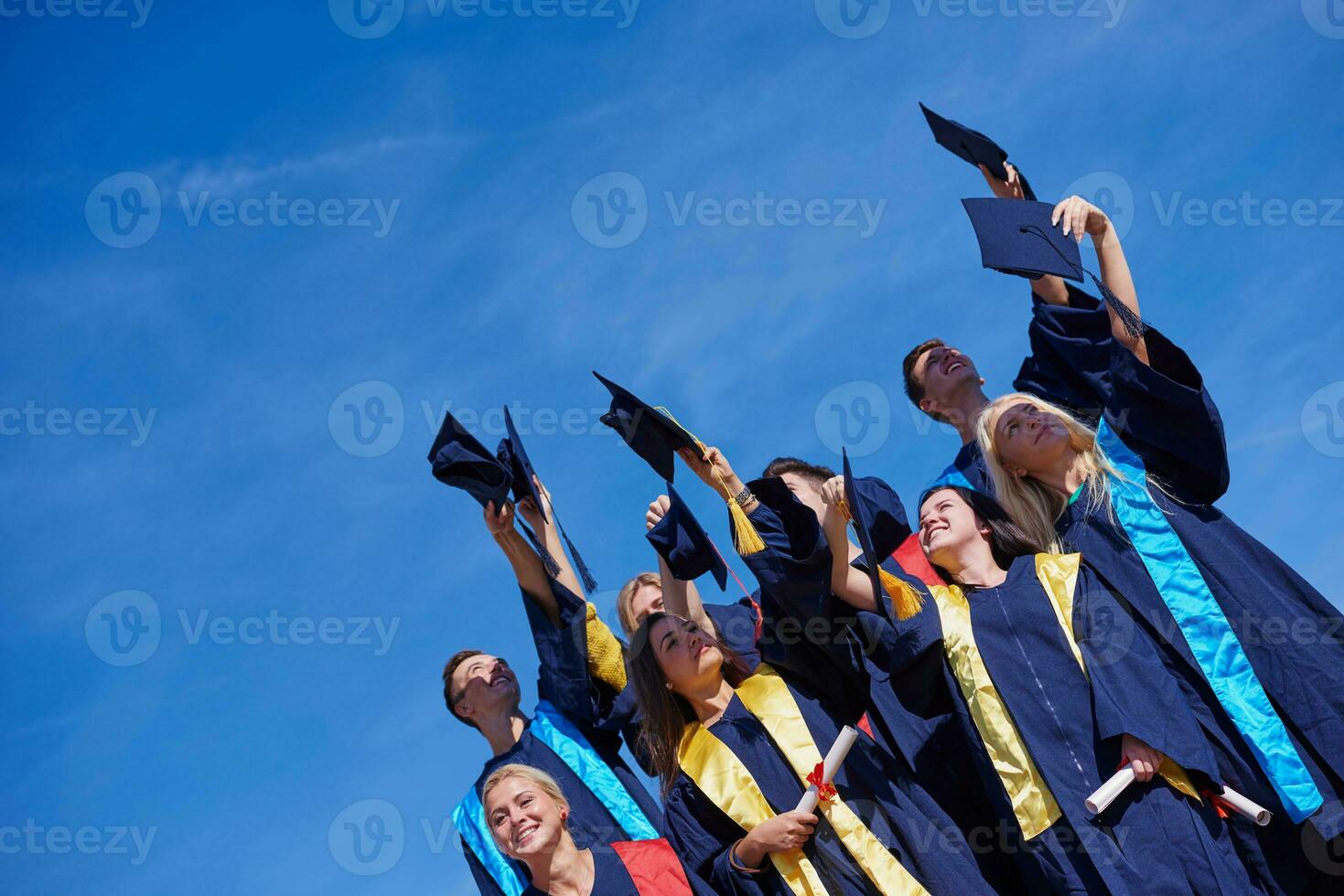 high school graduates students photo