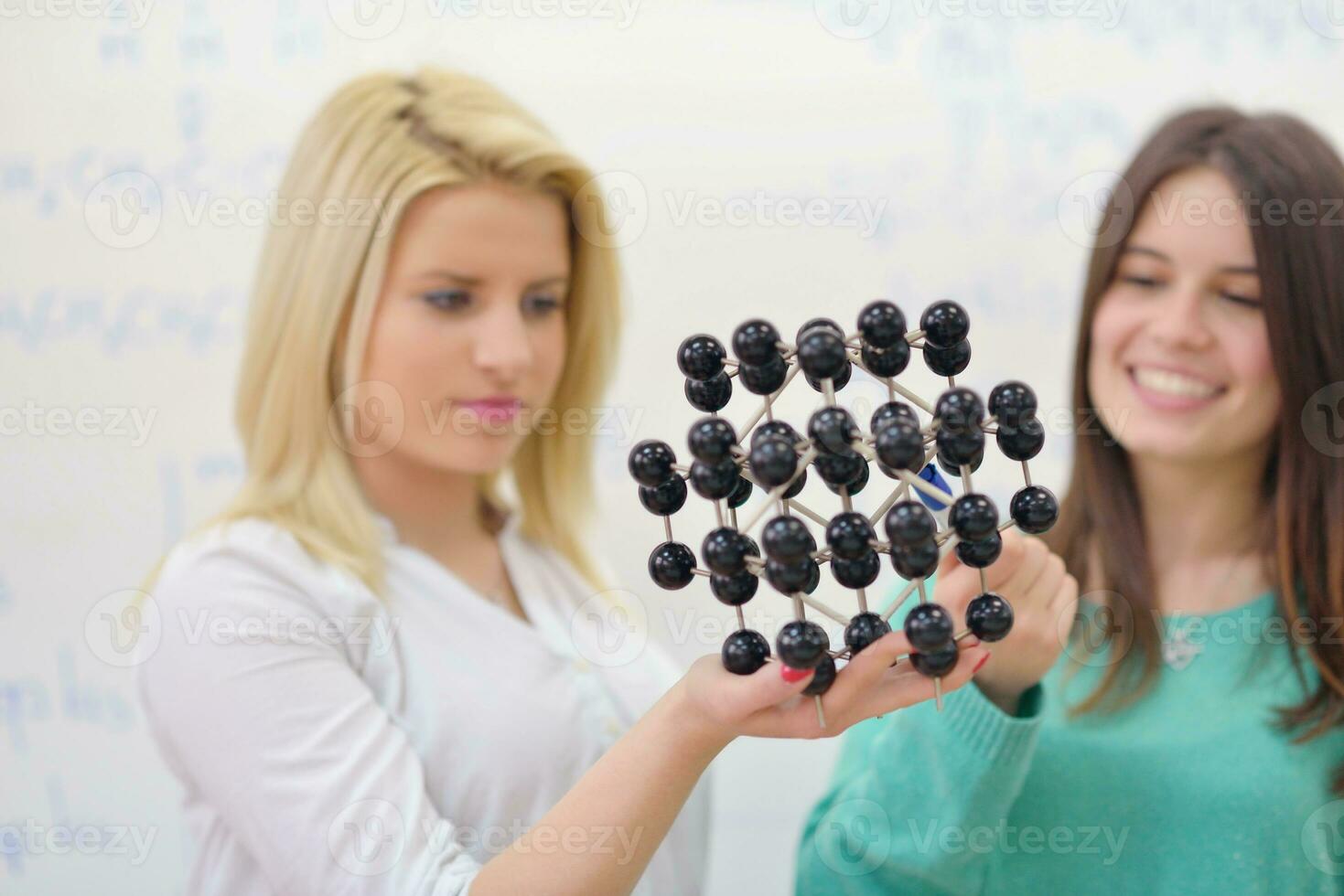 happy teens group in school photo