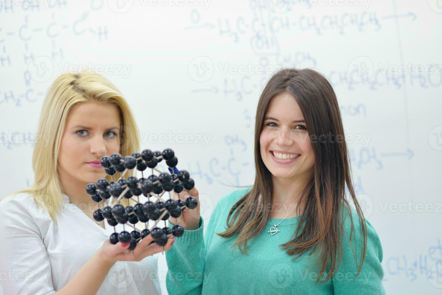 happy teens group in school photo