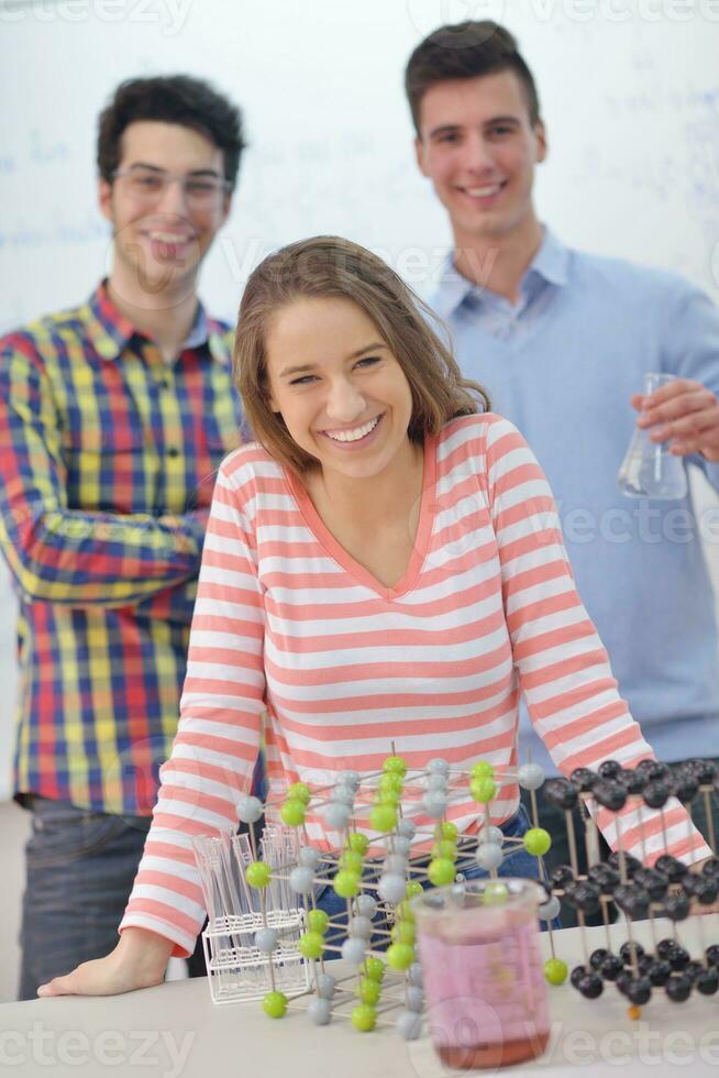 happy teens group in school photo