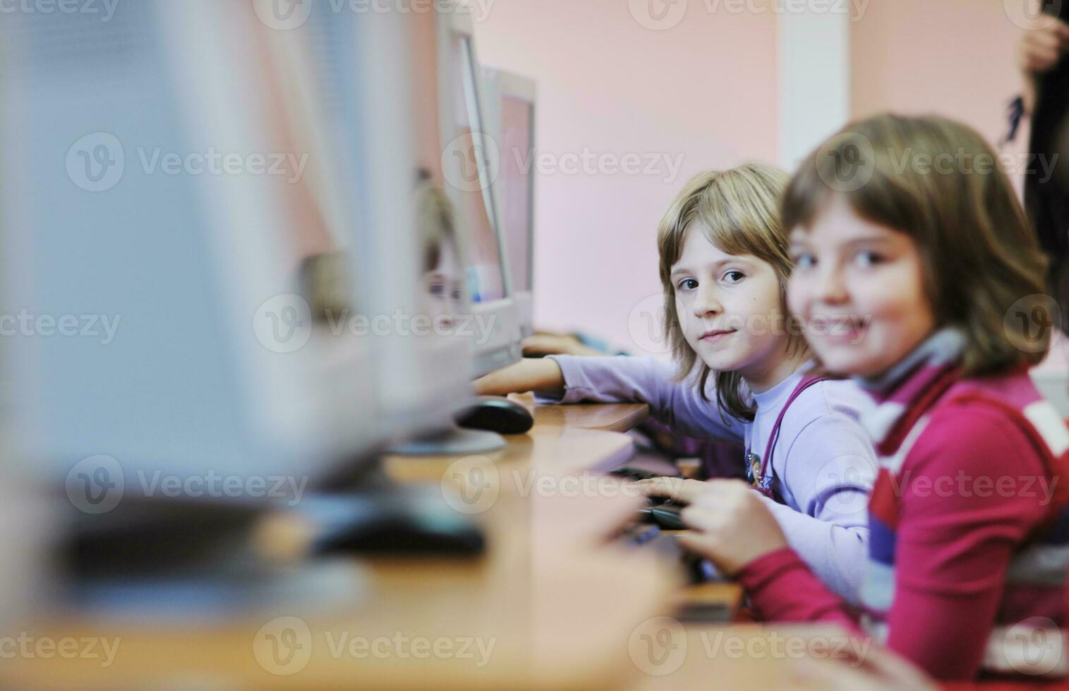 it education with children in school photo