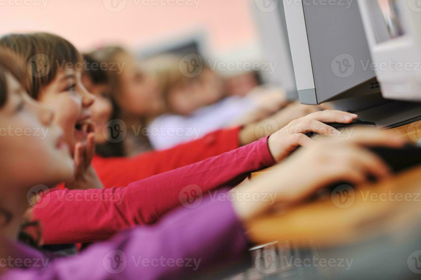 it education with children in school photo