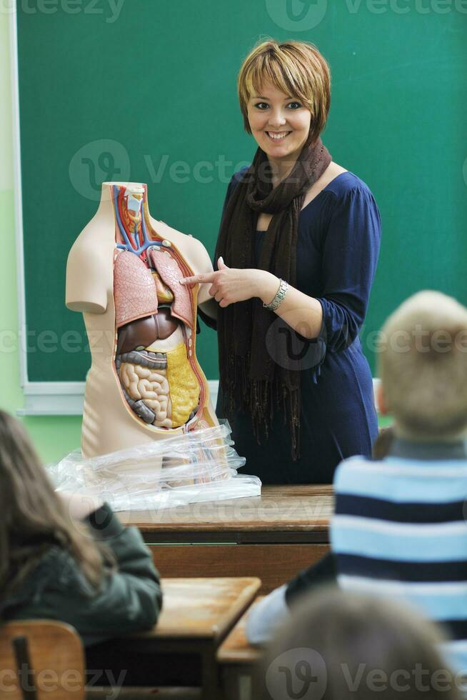 aprender biologia en la escuela foto