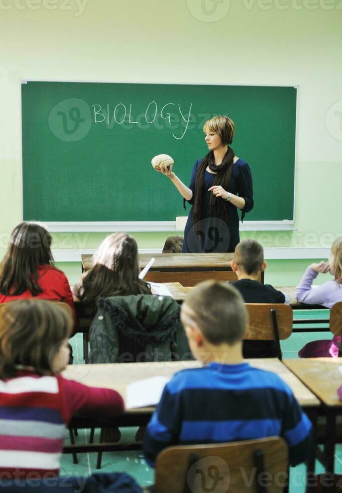 aprender biologia en la escuela foto