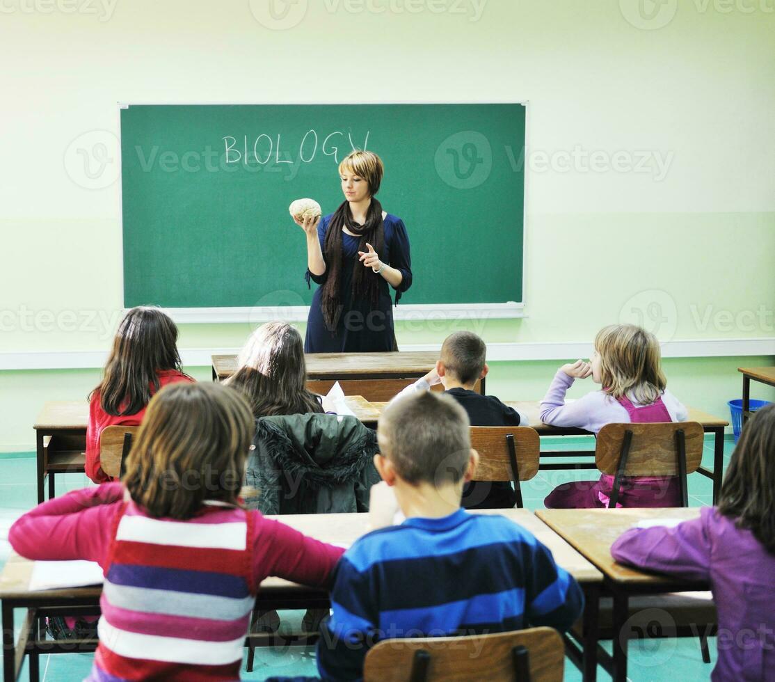 aprender biologia en la escuela foto