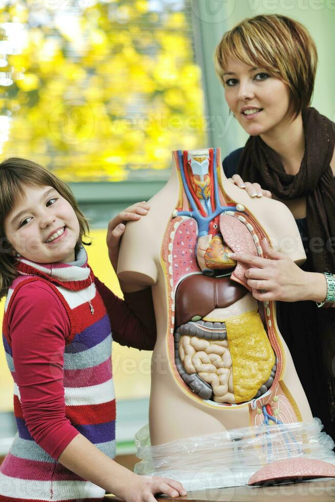 aprender biologia en la escuela foto