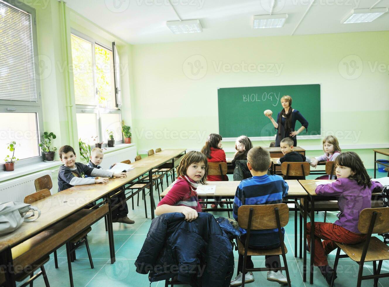 aprender biologia en la escuela foto