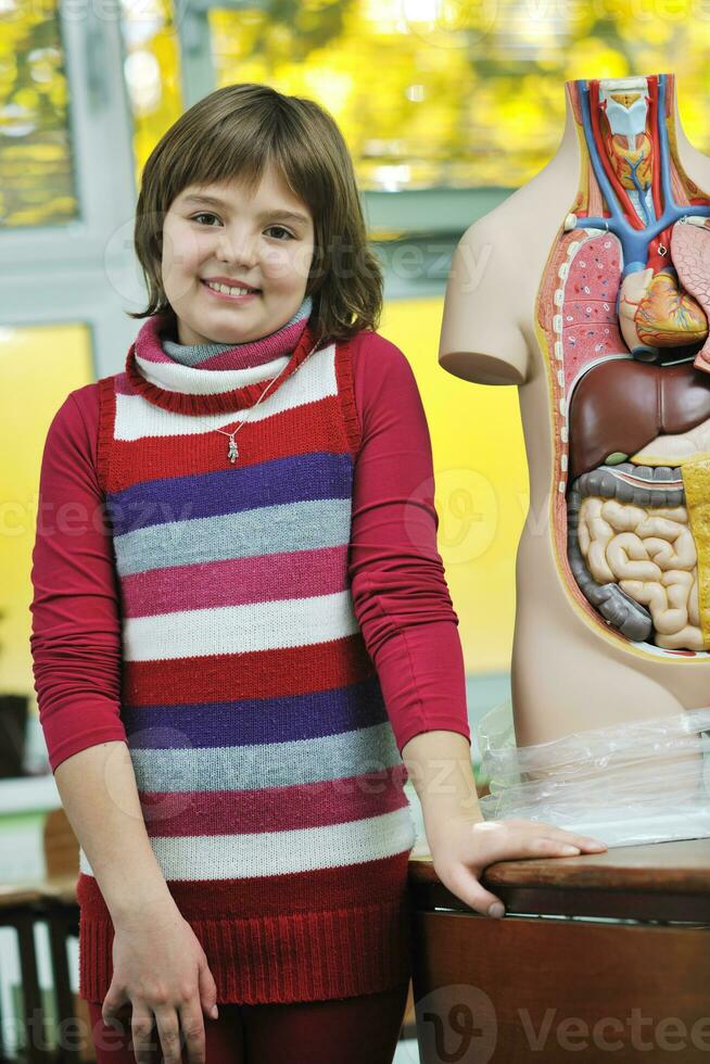 aprender biologia en la escuela foto