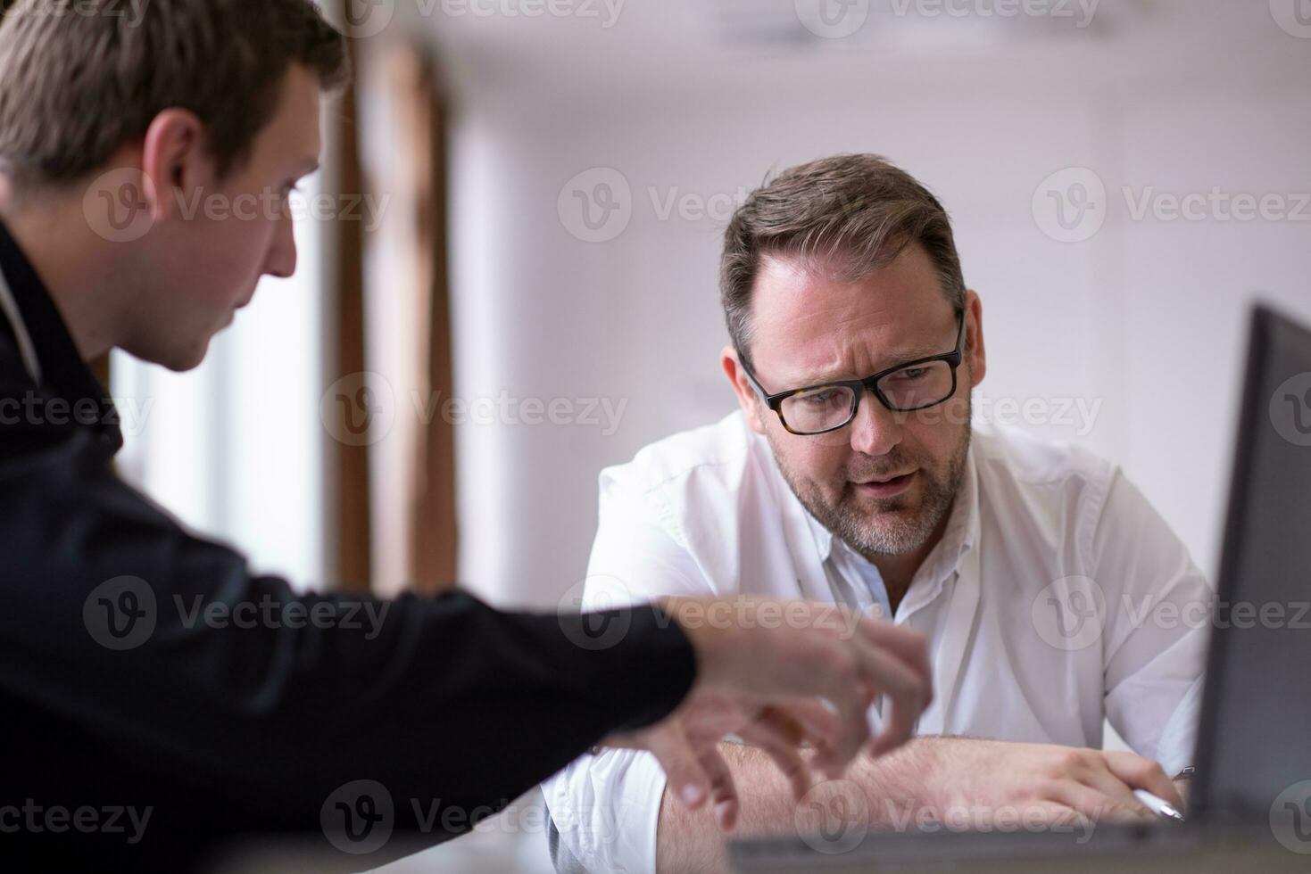 Startup Business Team On Meeting at office photo