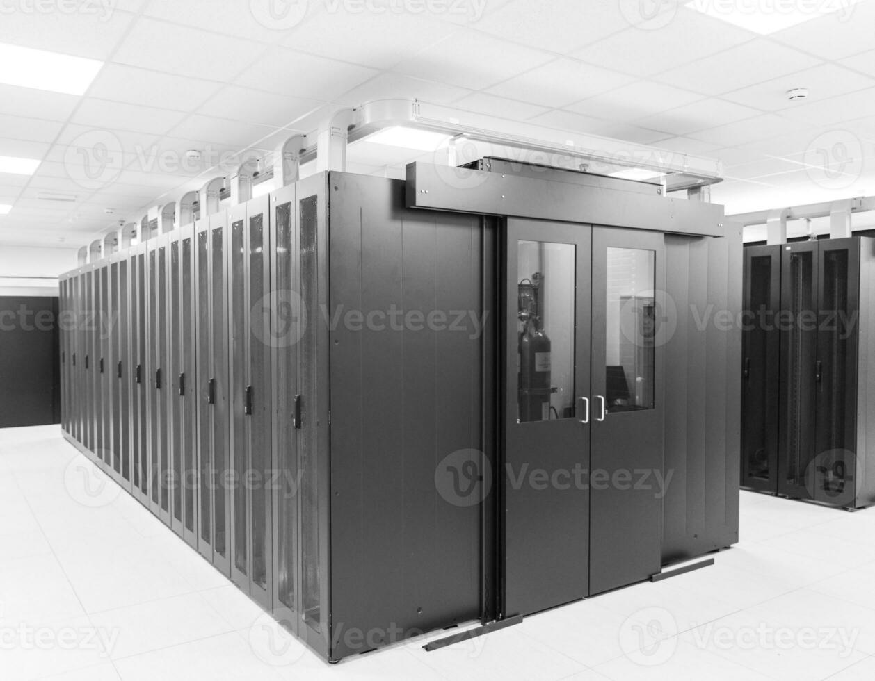 modern server room photo