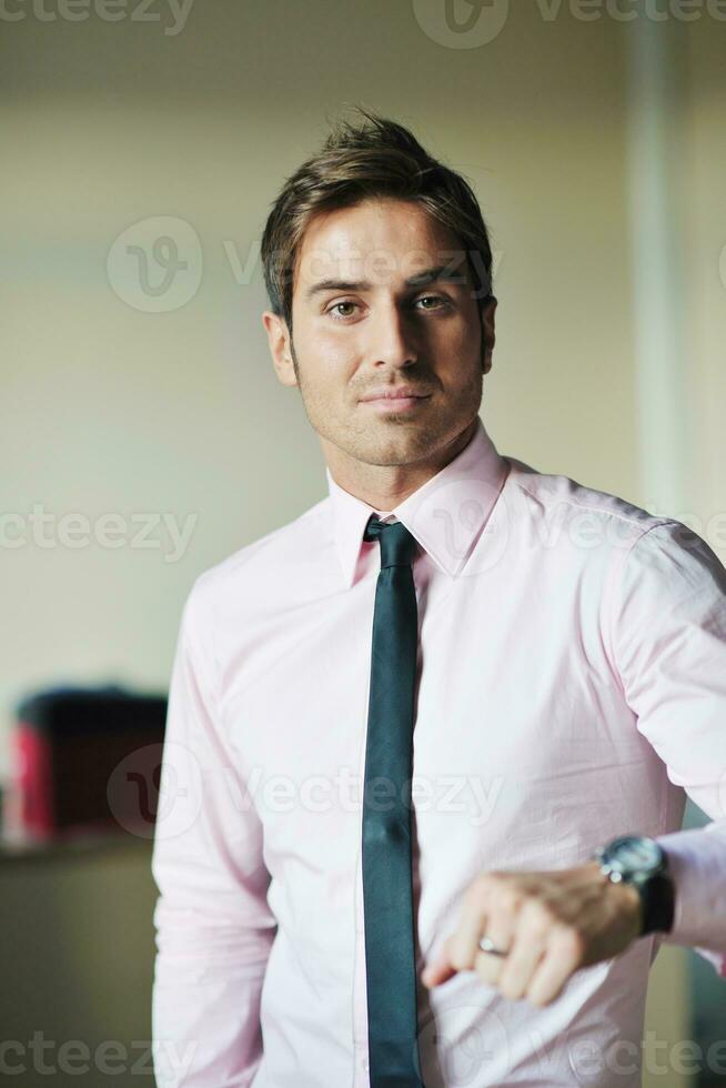 young businessman at office photo