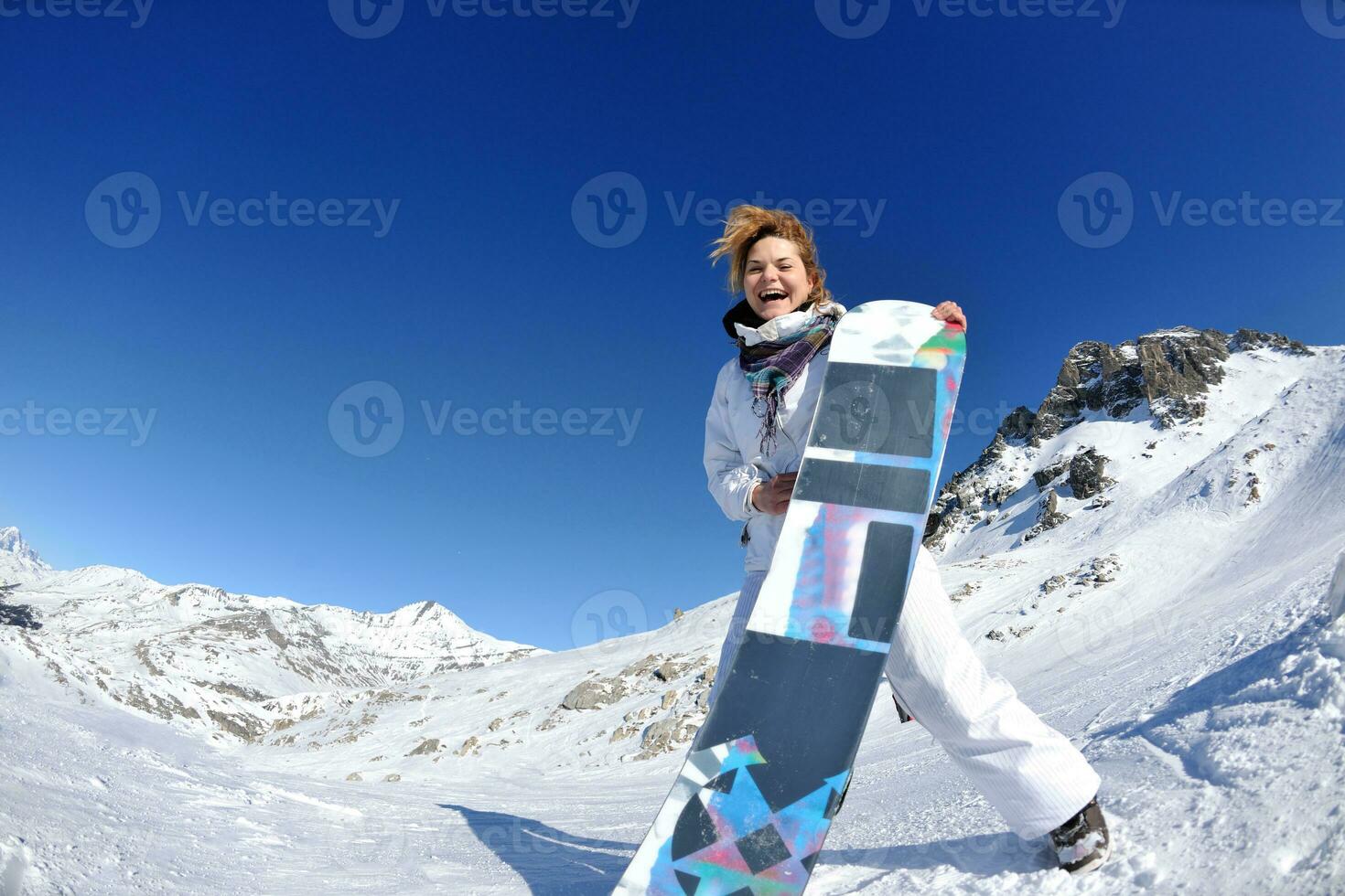 joy of winter season photo