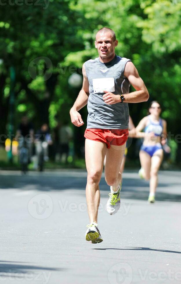 marathon man run photo
