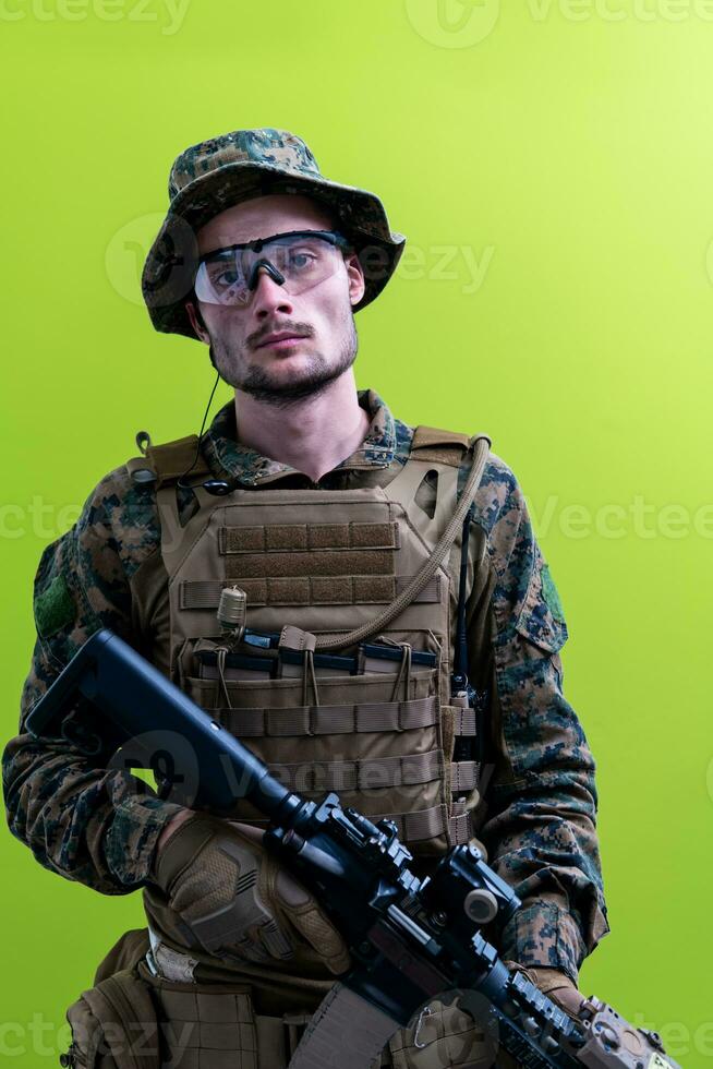 soldier on drugs photo