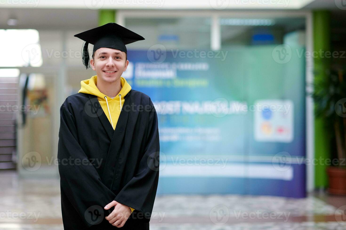 retrato del día de la graduación foto