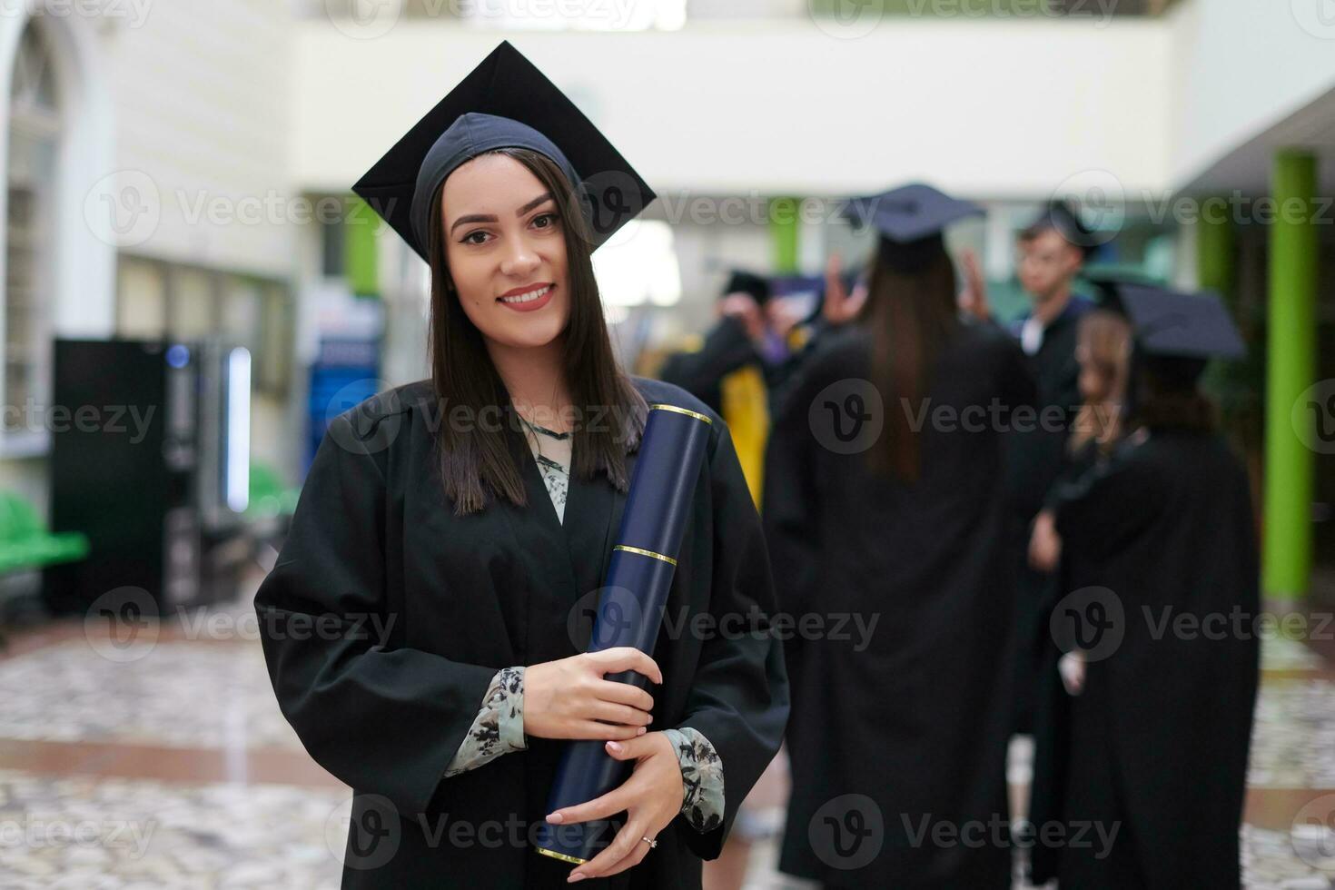 portrait of graduation day photo