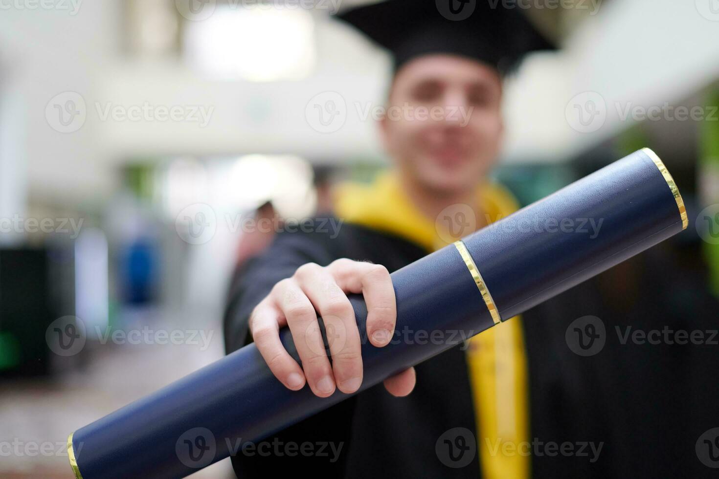 retrato del día de la graduación foto