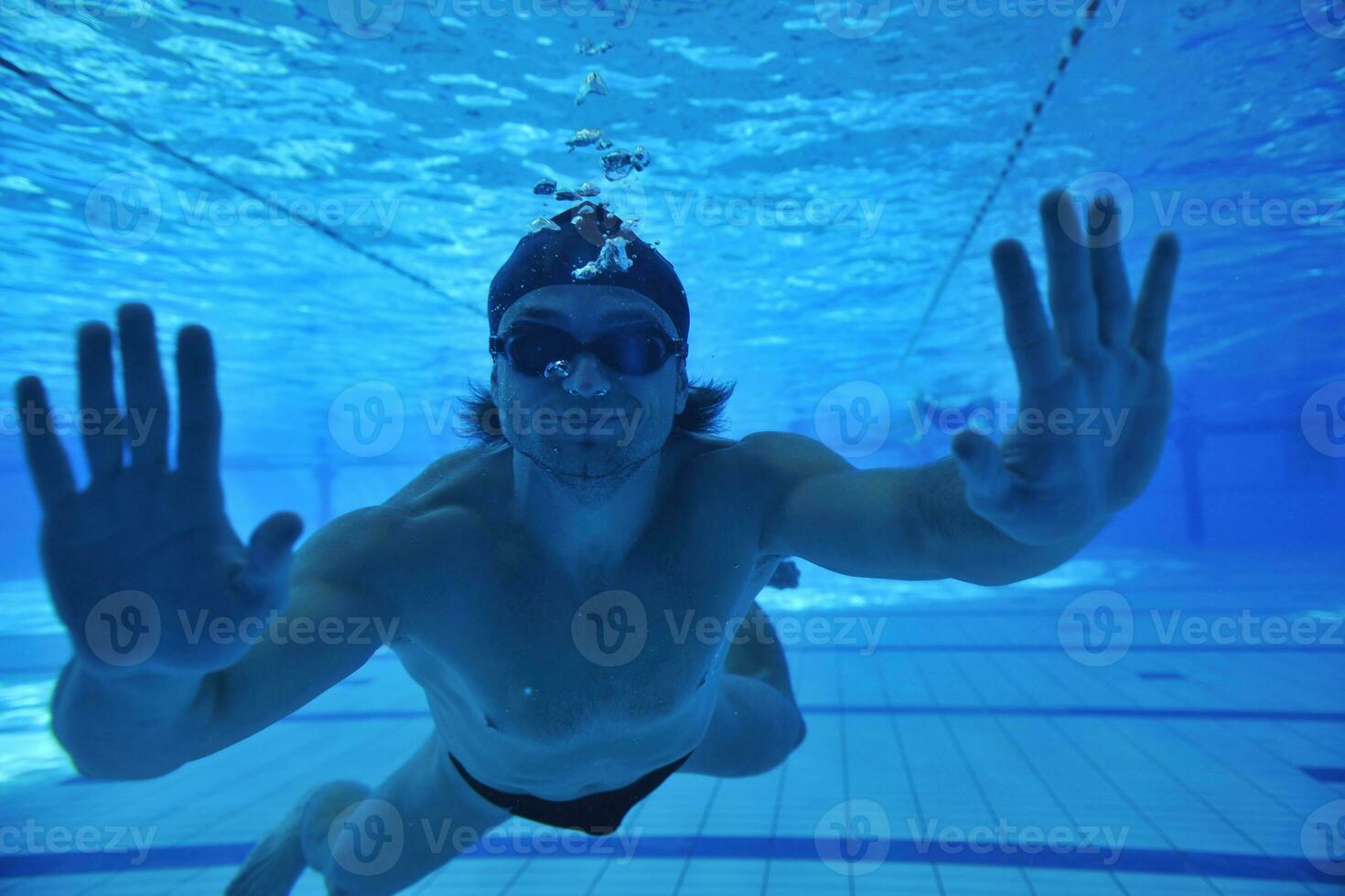 swimming pool underwater photo