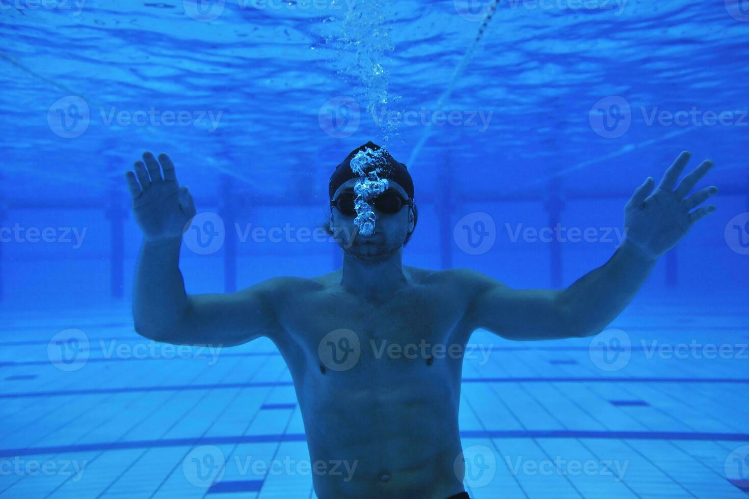 swimming pool underwater photo