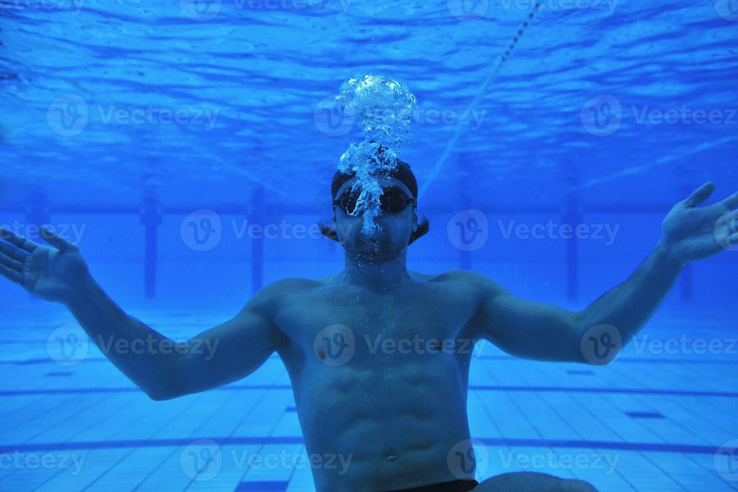 swimming pool underwater photo