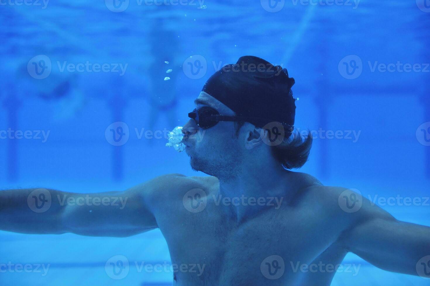 swimming pool underwater photo