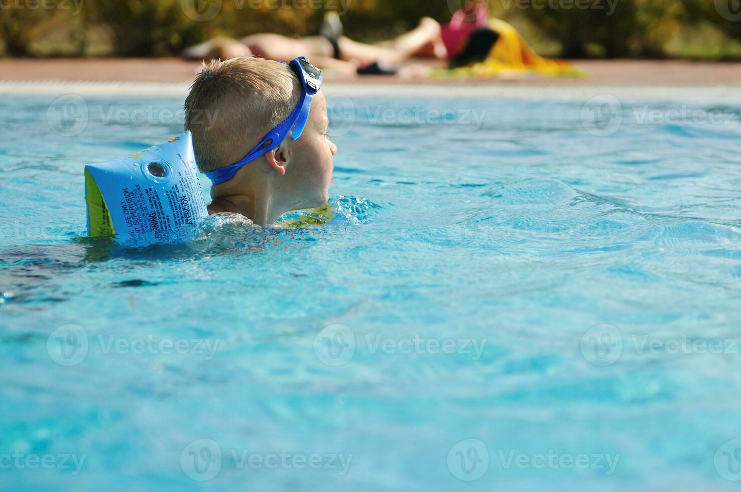 swimming pool fun photo