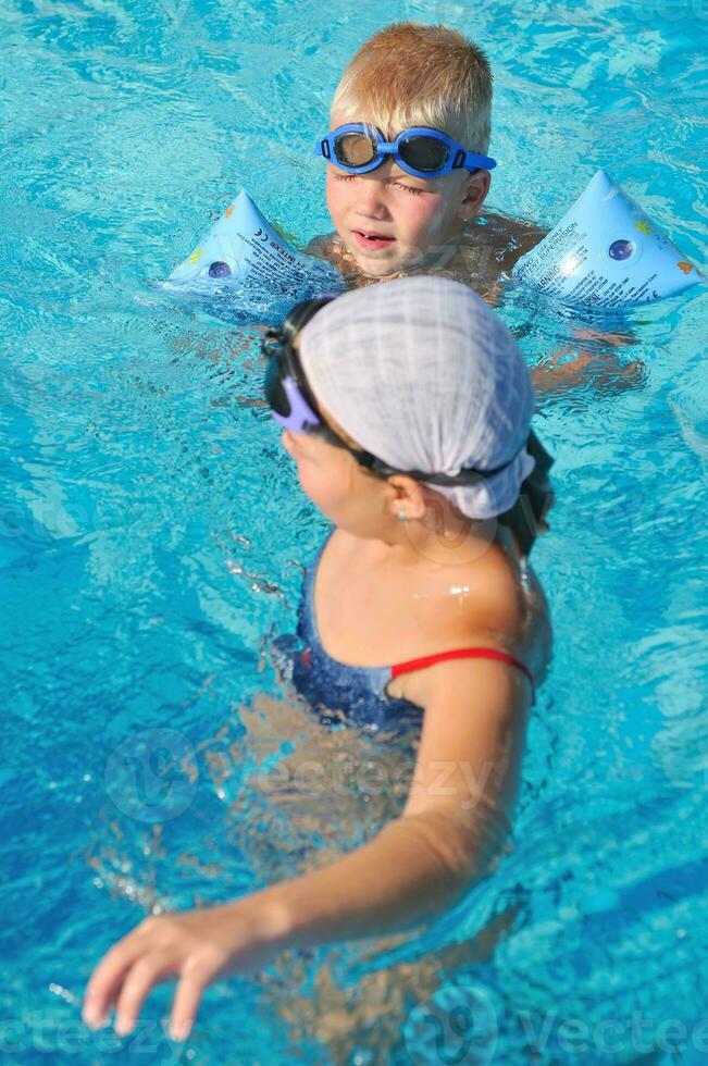 swimming pool fun photo