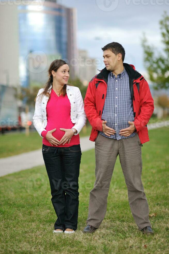 happy couple outdoor photo