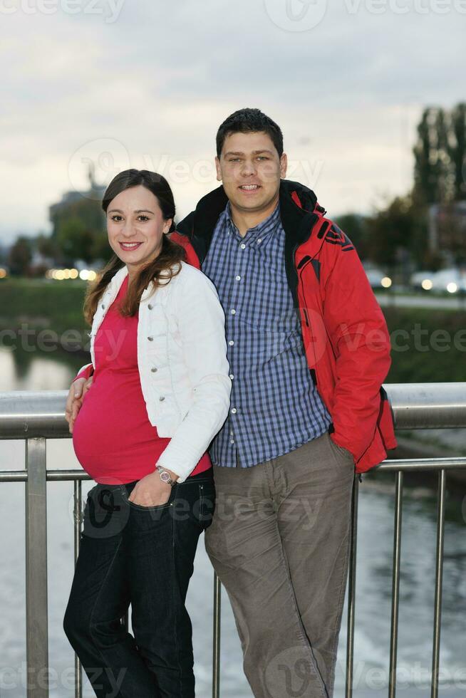 happy couple outdoor photo
