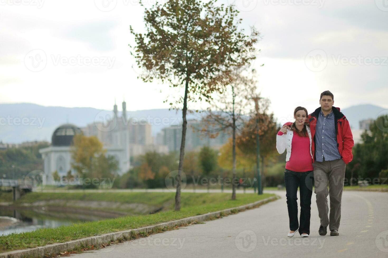 happy couple outdoor photo