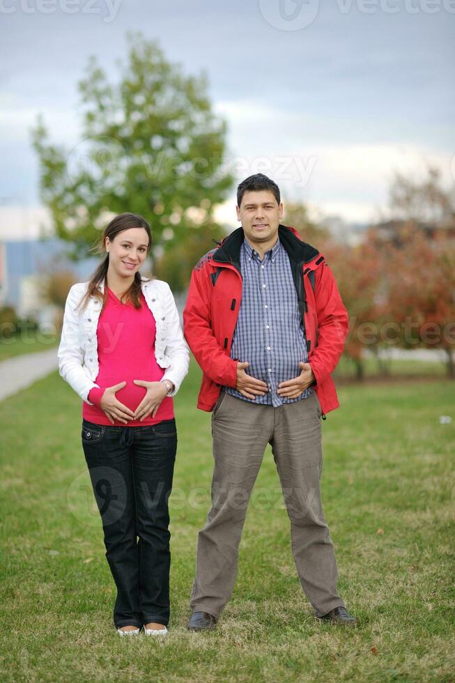 happy couple outdoor photo