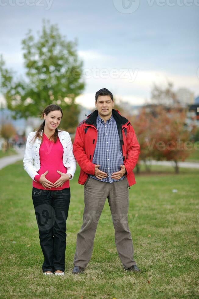 happy couple outdoor photo