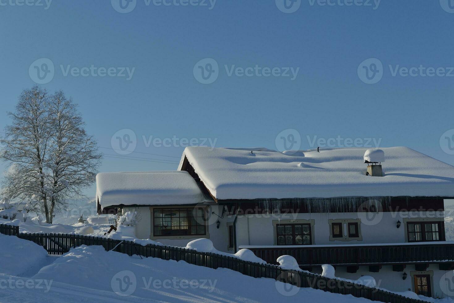 mountain winter landscape photo