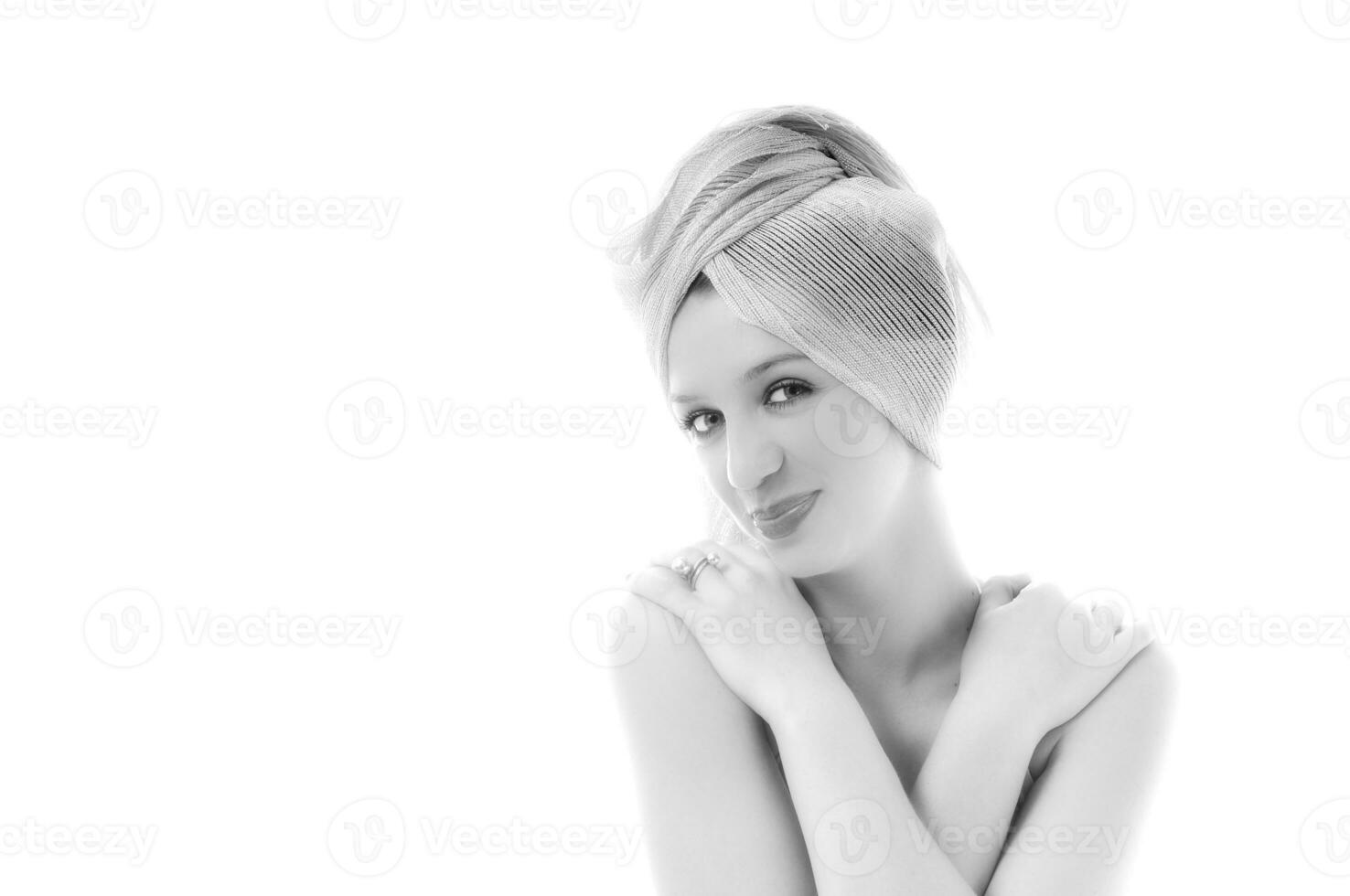 woman beauty isolated photo