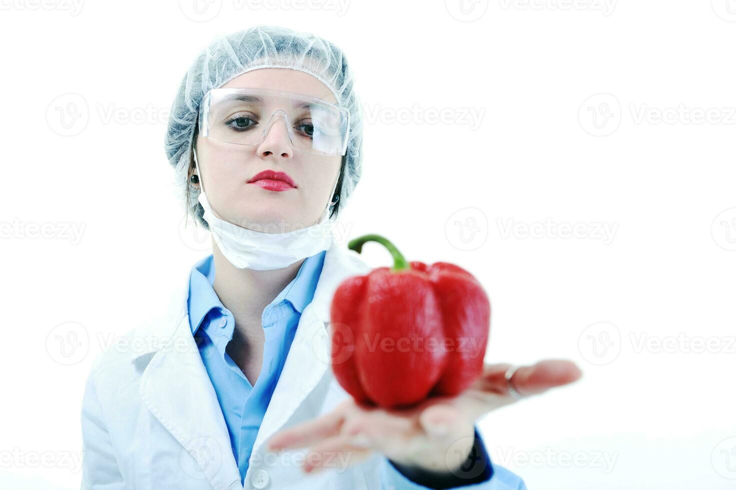 doctor with red papper photo