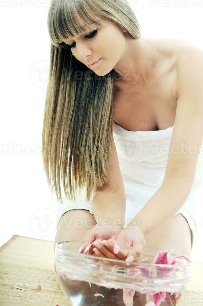 hand spa beauty treatment photo
