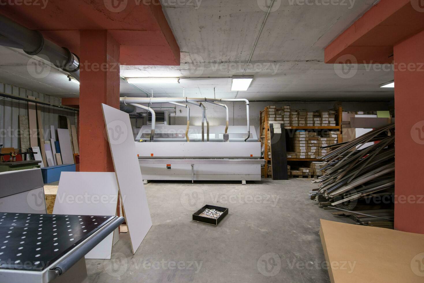 modern wooden furniture factory photo