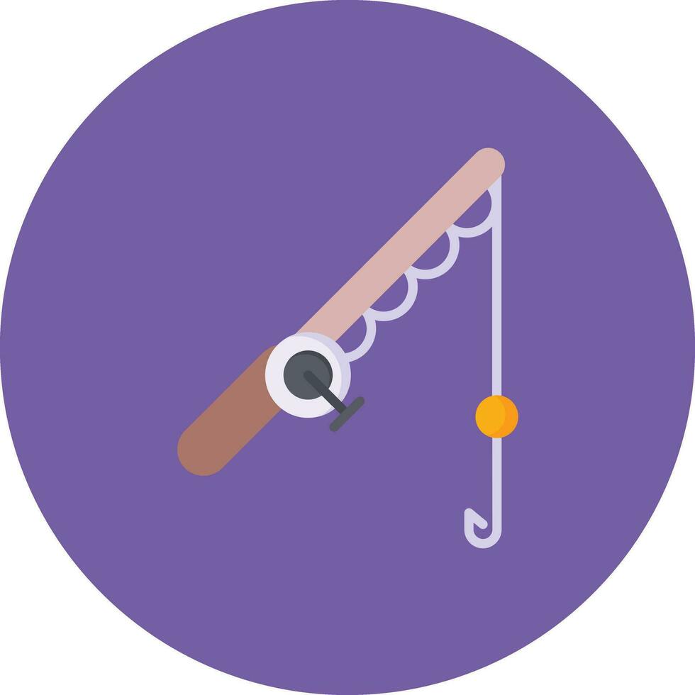 Fishing Rod Vector Icon