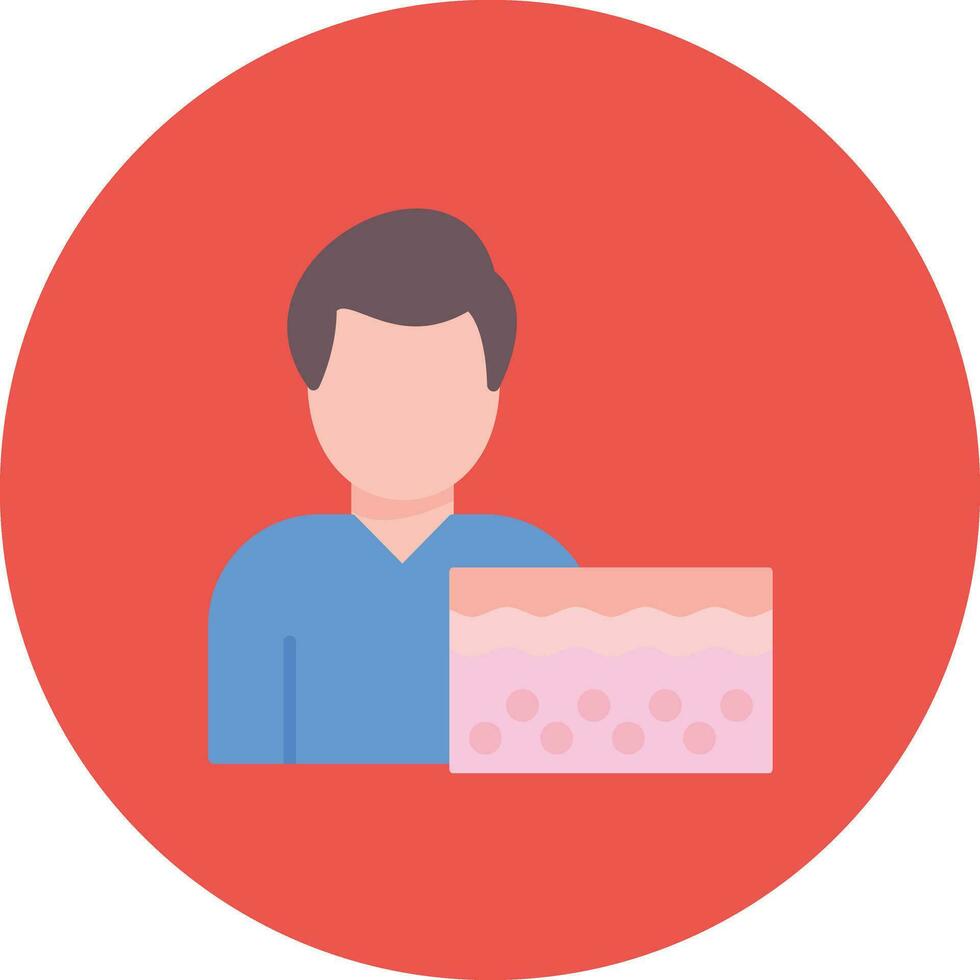 Dermatologist Male Vector Icon