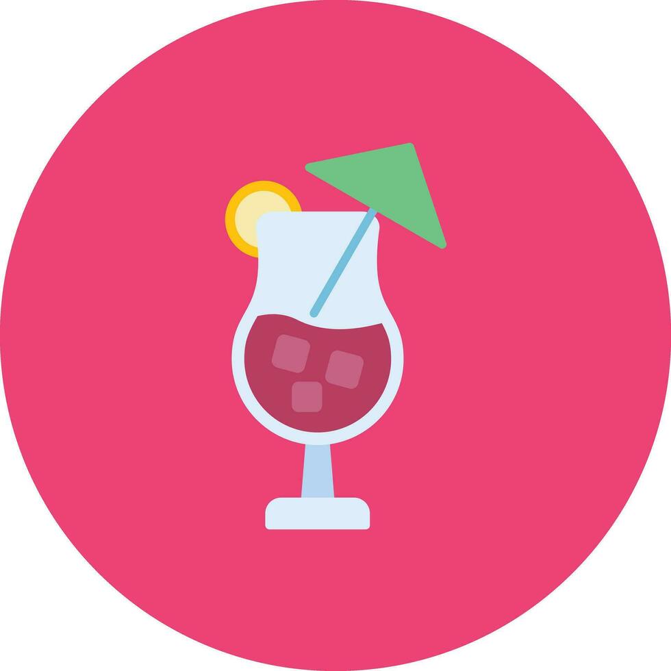 Cocktail Vector Icon