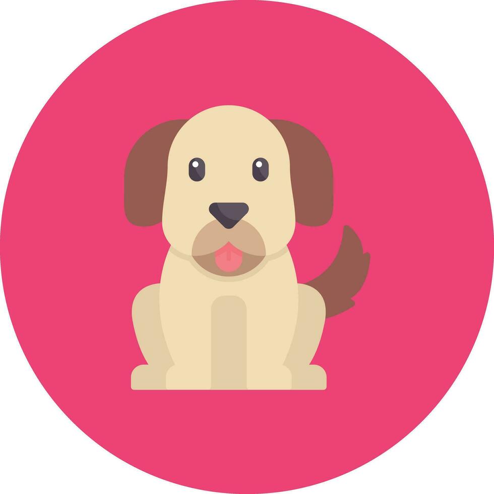 icono de vector de perro