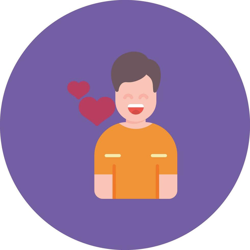 Happy Man Vector Icon