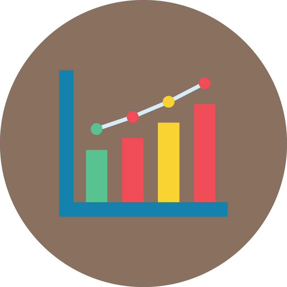 Growth Diagram Vector Icon