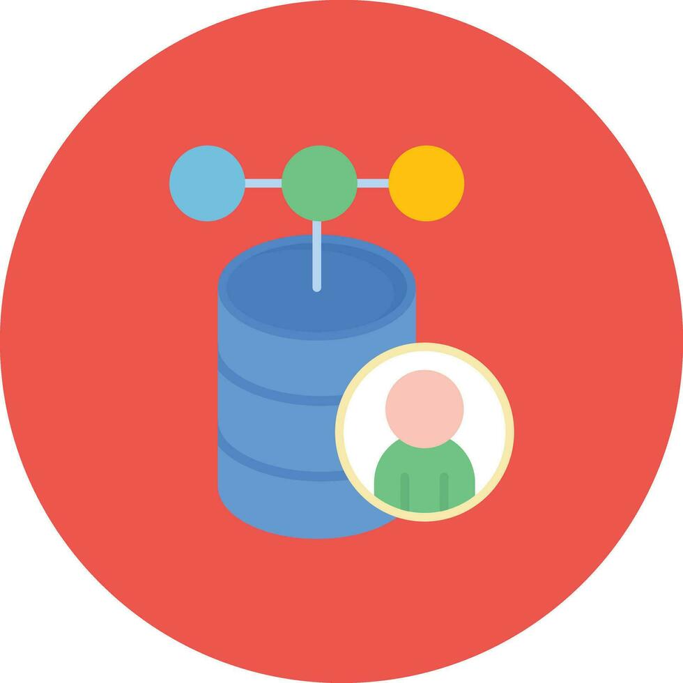 Client Database Vector Icon