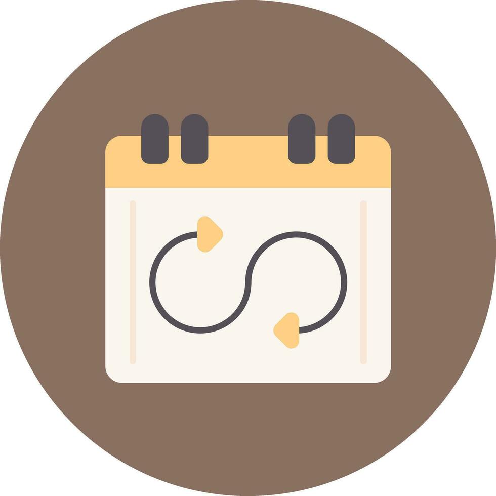 Flexible Schedule Vector Icon