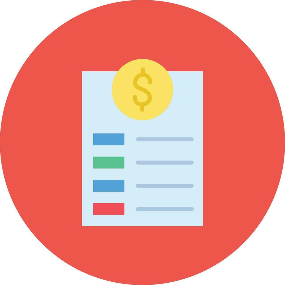 Invoice Vector Icon