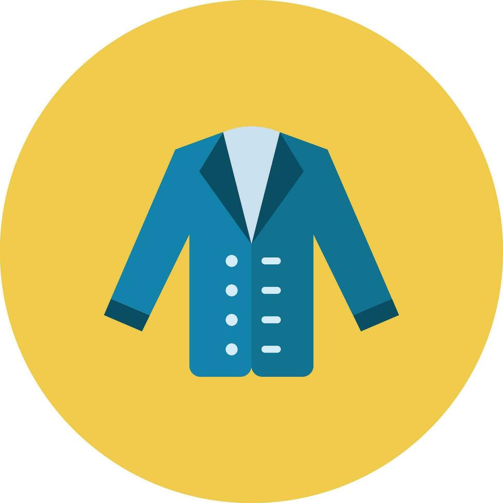 Business Coat Vector Icon