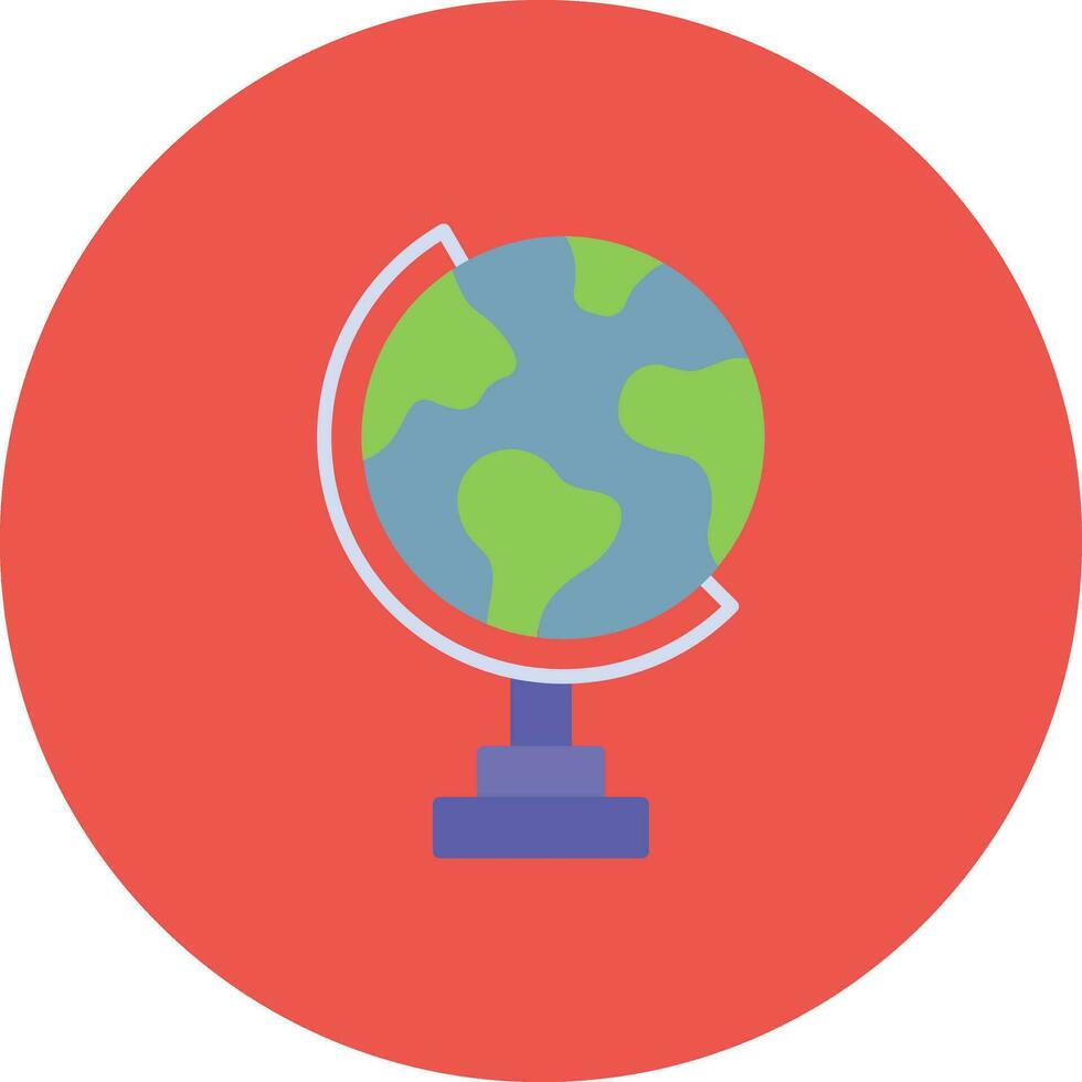 Globe Stand Vector Icon